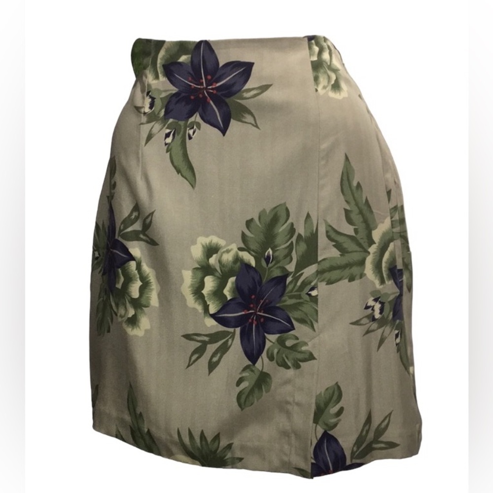 Bamboo Trader Silk Skirt